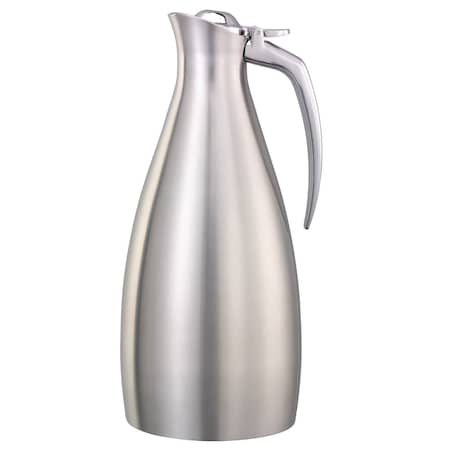 Service Ideas Altus Series Carafe Stainless Vacuum Insulated, 1 Liter, Brushed Stainless ALTU10BS